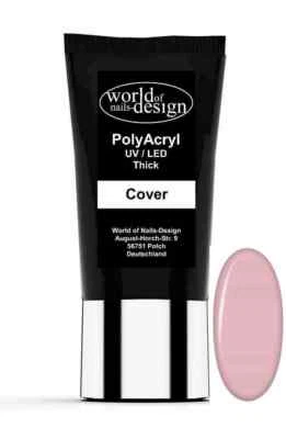 WORLD OF NAILS-DESIGN Aktions Preis: 60 ml. Acrylgel PolyAcryl Tube + Zubehör - FREIE Auswahl