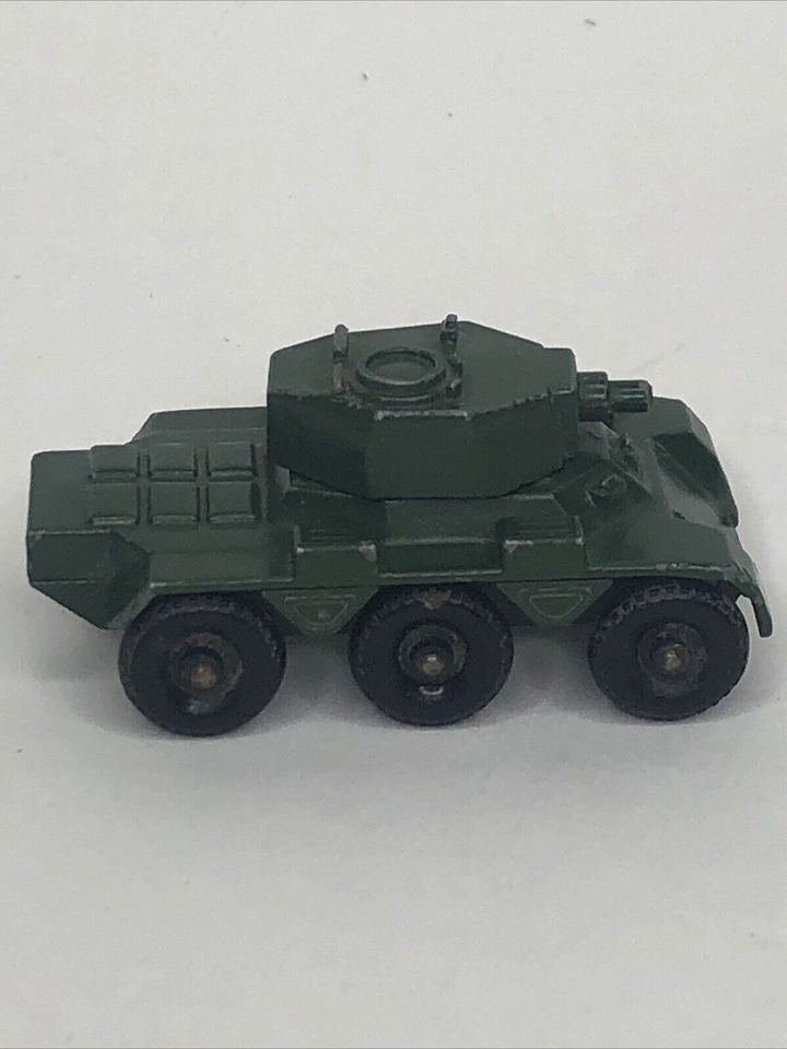 Matchbox Vintage 60’s – Voiture Blindée Saladin – Diecast Vert – UK