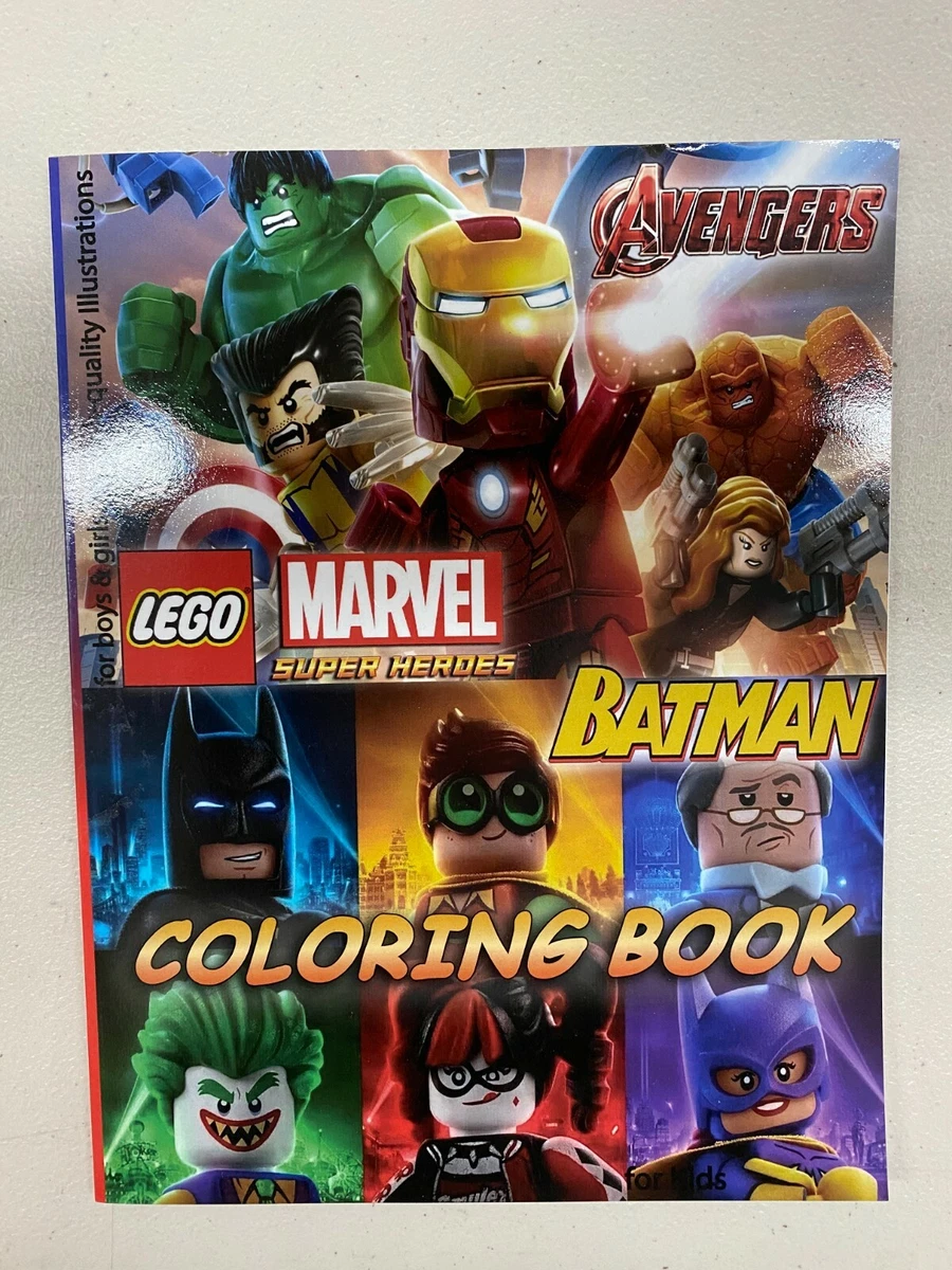 Lego Marvel Avengers Coloring Pages