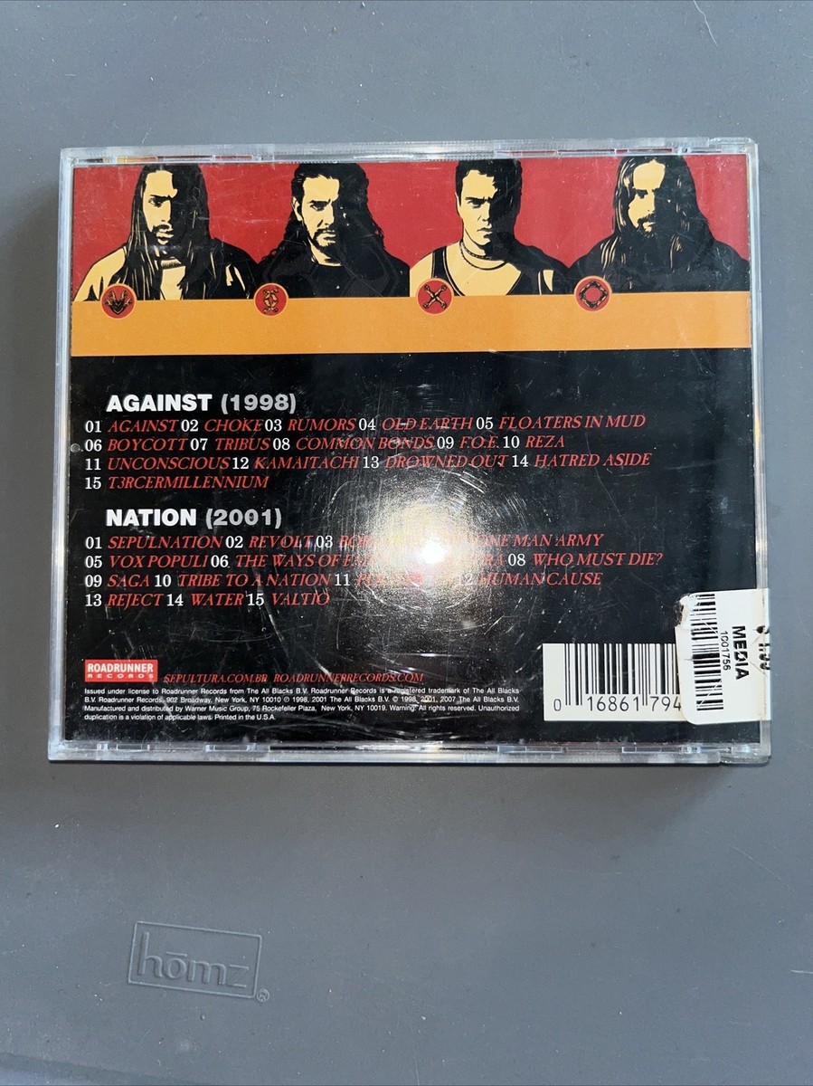 Sepultura Against & Nation 2 CD SET FREE SHIP 8 | eBay