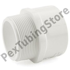 2" PVC Sch. 40 MIP x Socket Adapter