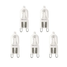 5 X OSRAM HALOPIN ECO 66733 240V 33W G9 2700K (dimmable)