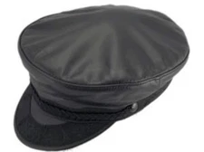 Capas Leather Greek Fisherman Cap - Same Day Shipping