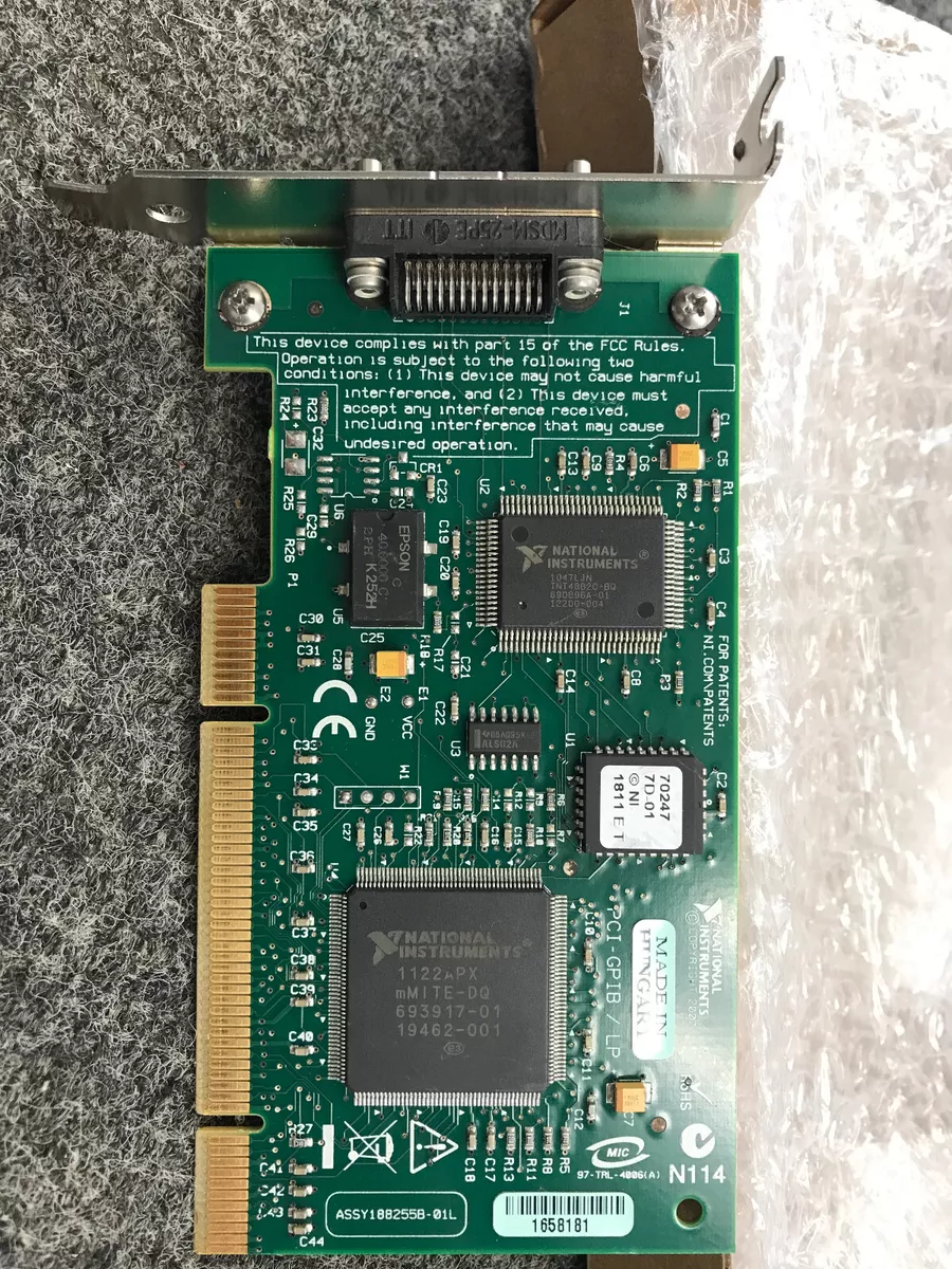 National Instruments PCI-GPIB Board