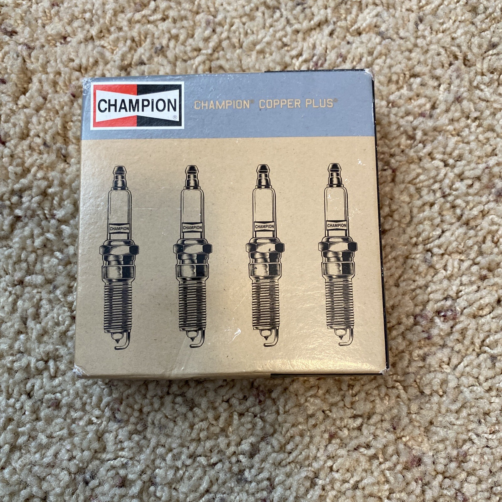 Champion Copper Plus Spark Plugs-4 Pack-446 REC12MCC4