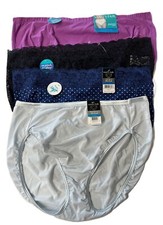 Lot/4 Vanity Fair Size 9 Hi-Cit Briefs 13108 13280 13321 MSRP 41.50