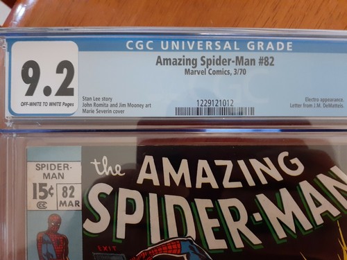 Amazing Spiderman #82 cgc 9.2 - Bild 2 von 3
