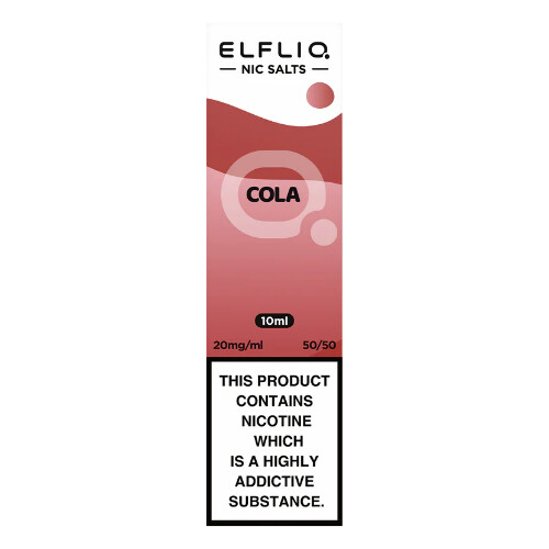 ELFLIQ by ELF BAR Nic Salt 10ml E Liquid 10mg | 20mg Vape Juice 50/50 VG/PG - Picture 9 of 16