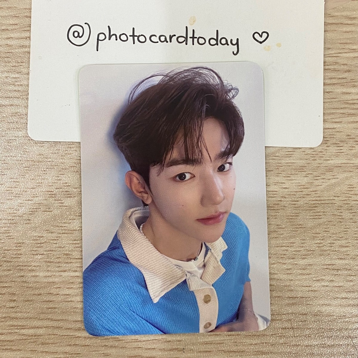 ZB1 ZEROBASEONE x BRING GREEN GREEN TEA 2 PHOTOCARD OFFICIAL