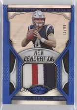2019 Certified New Generation Jerseys Mirror Blue 13/99 Jarrett Stidham 0vf5