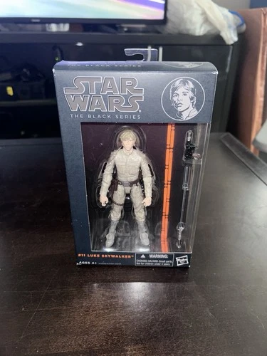 Star Wars The Black Series Luke Skywalker #11 Orange Line 6" Action Figure New