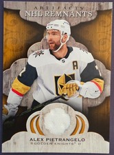 2021-22 UD Artifacts #NR-AP NHL Remnants Alex Pietrangelo Mem. Card