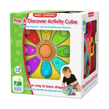 New - The Learning Journey Early Learning - Pop & Discover Activity Cube