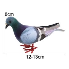 Simulation Pigeon Model Artificial Educational Toys Foam Imitation Bird