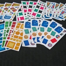 Creative Memories Lot Stickers, 22 studio -Sports, Backpacks, Illusions, Sports