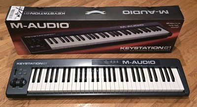 M-Audio Keystation 61 MKII MK2 61-Key BUS Powered MIDI Controller Keyboard