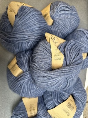 DROPS Air 7 Skeins Yarn   Alpaca Polyamide Wool | Blue | Tariff & Duty Free