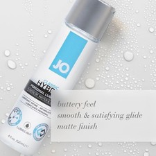 Classic Hybrid Lube, Personal Lubricant Silicone and Water Based 8 fl oz
