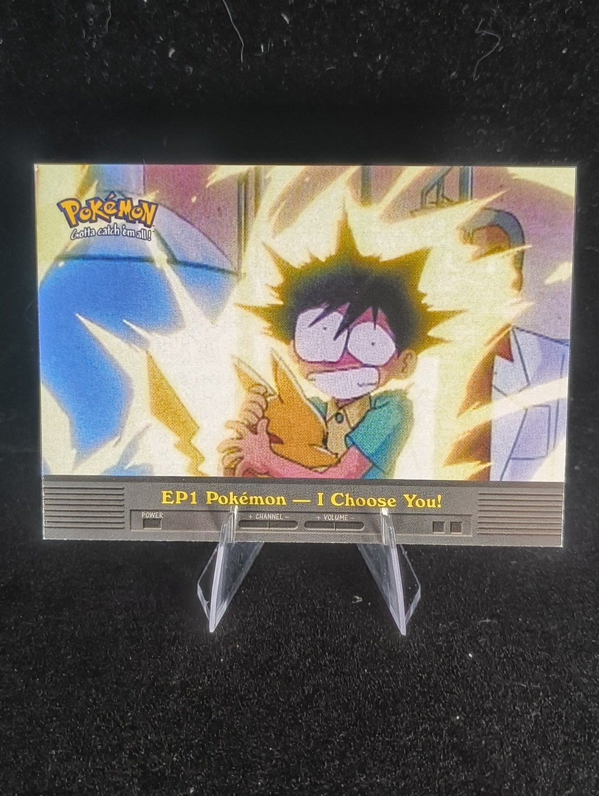 2000 Topps Pokemon TV Animation Edition I CHOOSE YOU! Series 2 #EP1 Episode Card