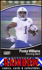 2021 SAGE Premier Draft #128 Pooka Williams Kansas Jayhawks