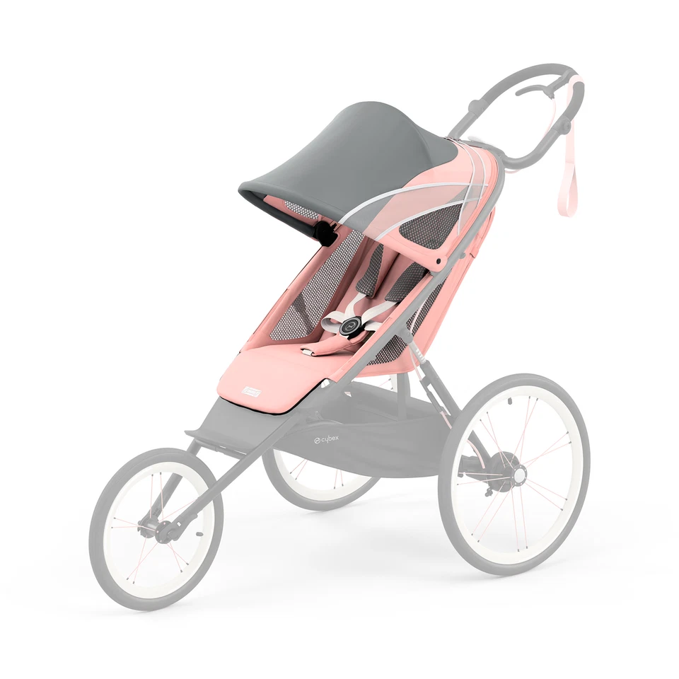 Cybex Avi Sitzpaket Silver Pink Sitzauflage Kinderwagensitz Kindersitz