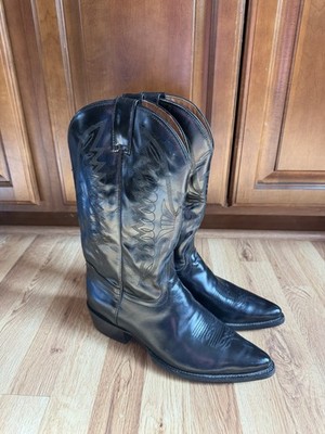 El General Black Cowboy Boots 10D - Nice! - Make An Offer!