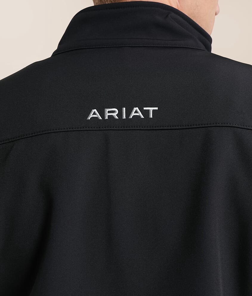 Ariat Vernon Softshell Jacket Black Wind Water Re… - image 3
