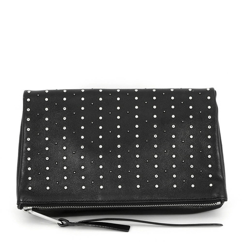 Jimmy Choo Clutch Bag Studs leather JIMMY CHOO Black Jimmy Choo Bag Women JIMMY