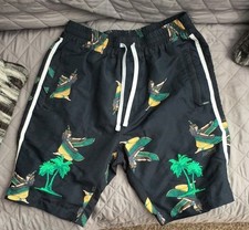 Billionaire Boys Club Goddes Shorts Black/Green' size small