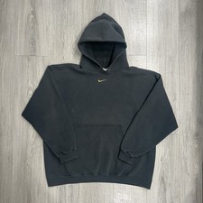 Vintage 90s Nike Center Swoosh Hoodie Rare Hunter Green XL