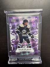 Luca Del Bel Belluz Purple #107 2024-25 Upper Deck Ice Columbus Blue Jackets