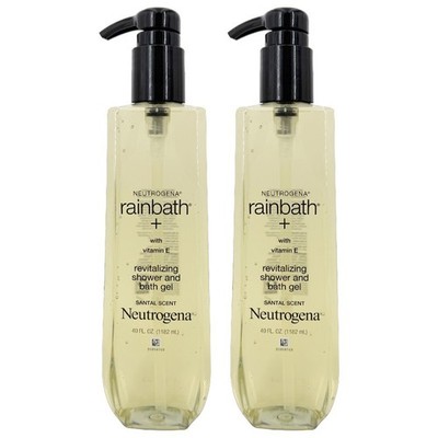 Neutrogena Rainbath Shower & Bath Gel Santal Scent 40oz - 2 Pack