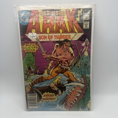 Arak Son of Thunder #1 Newsstand Variant (DC Comics September 1981)