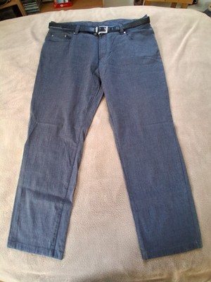Herrenhose mit Gürtel, Carlos, blaugrau, Gr. 40/32, Nr. 4