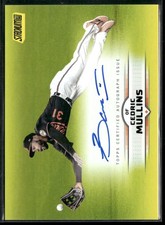 2025 Stadium Club #SCBA-CMU Cedric Mullins Base Autographs Yellow Foil