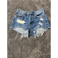 Aeropostale Boyfriend Short Shorts Size 4 Distressed Cut Offs Festival Cowgirl