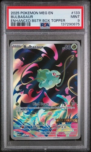Bulbasaur - (Mega Evolution Stamped) 133/132 Miscellaneous Cards & Products Holo