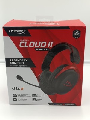 HyperX Cloud II Wireless Gaming Headset (HHSC2X-BA-RD) - Schwarz Rot _0,62_5