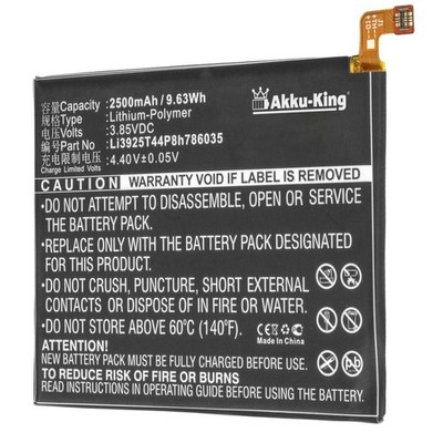 Akku-King Akku für Vodafone Smart Prime 7, VFD 600 ersetzt Li3925T44P8h786035