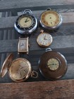 6 old pocket watches various makers as is non working — photo 3