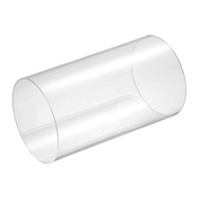 Clear Rigid Acrylic Pipe 105mm ID x 110mm OD 8" Round Clear Plastic Tube