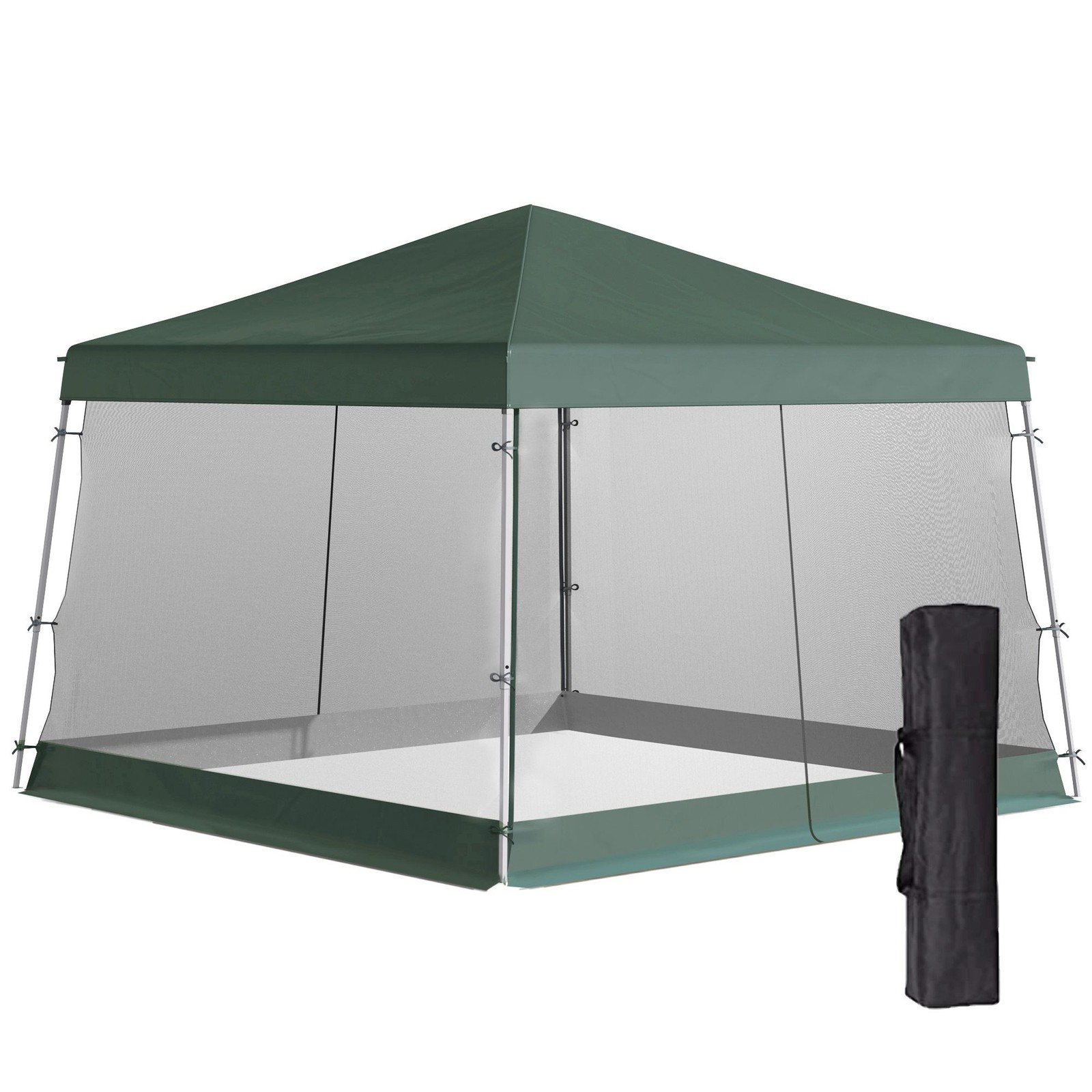 Tent With Sidewalls Outdoor Patio Instant Sun Shelter