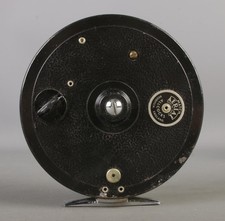 Vintage S. Allcock & Co. Ltd. Match Aerial Centre Pin Reel 4½" Boxed Model C340