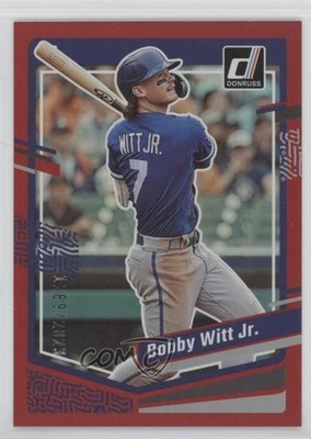 2023 Panini Donruss Holo Red 1289/2023 Bobby Witt Jr #134 18az