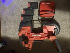 Hilti SB-6S-22 Deep Cut Portable Bandsaw CORDLESS And 3 Batteries And Charger!