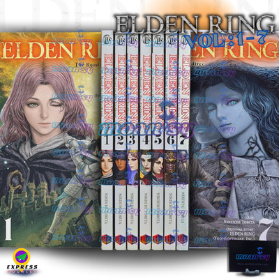 Elden Ring Vol 1-7 Manga English Full Set Comic Books New by Nikiichi Tobita