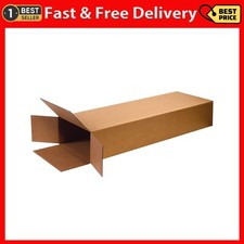 5 Pack Electric Guitar Cardboard Box Side Loading Corrugated 18" L X 6" W X 45