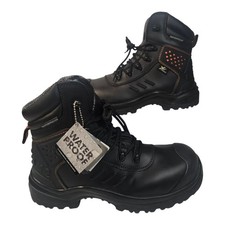 V12 Footwear V1750 Defender STS Waterproof Black Safety Boots Size 8 EU42