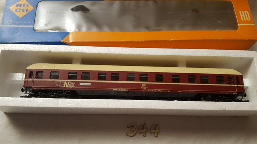 Roco H0 - Großraumwagen rot TEN 608071 | Zustand: Gebraucht