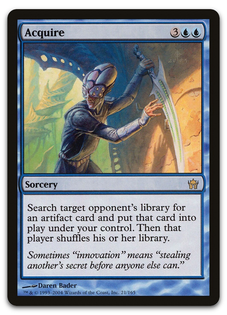 Acquire #21 (LP) Fifth Dawn 5DN Magic MTG